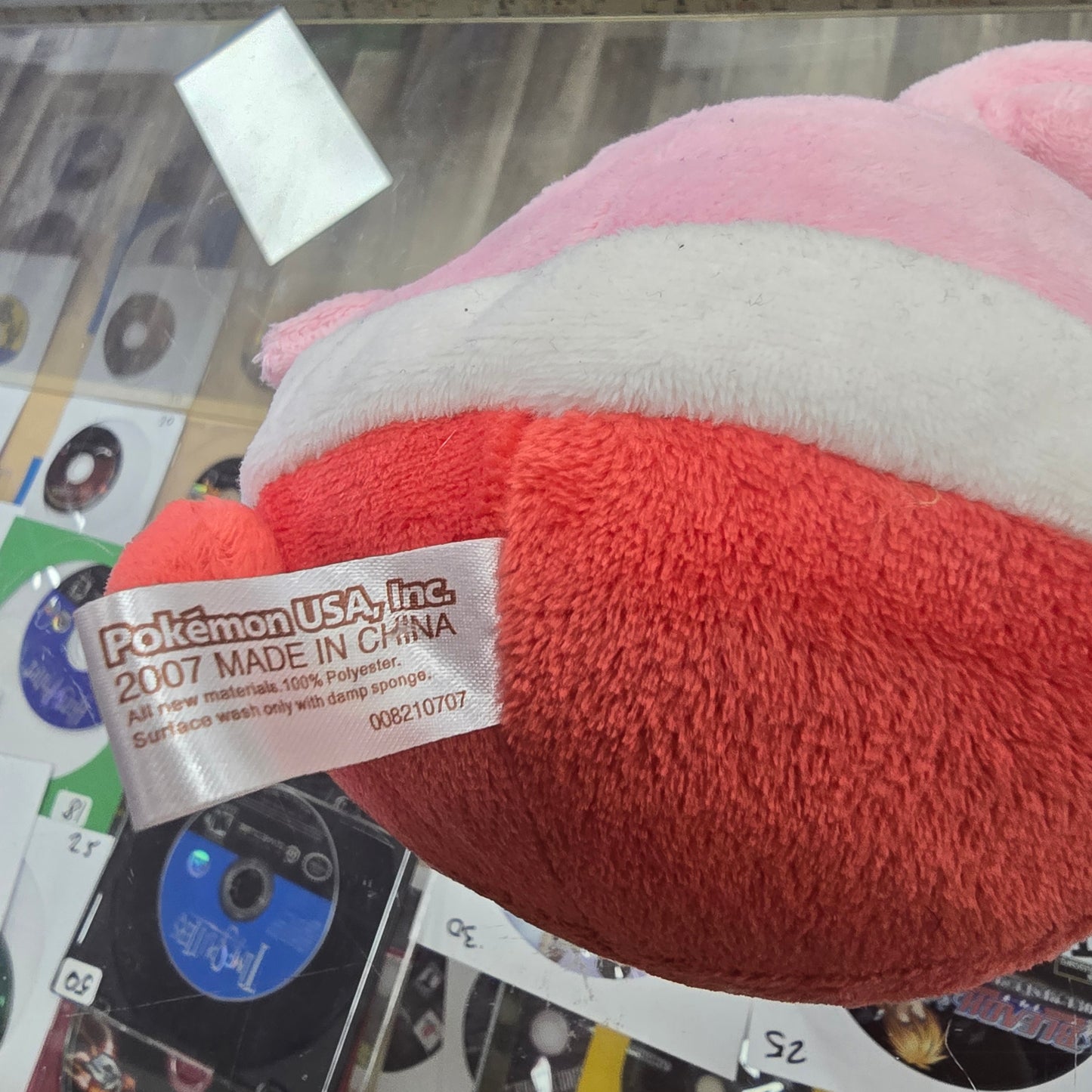 Happiny Pokemon Center Pokedoll 2007 Plush