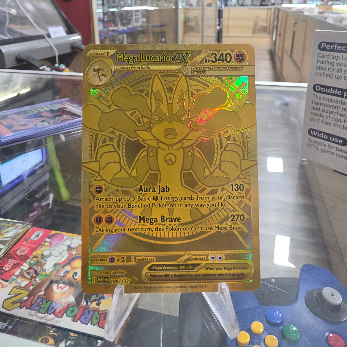 (NM) Mega Lucario ex - 188/132 - ME01: Mega Evolution