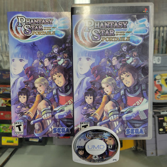 Phantasy Star Portable PSP UMD