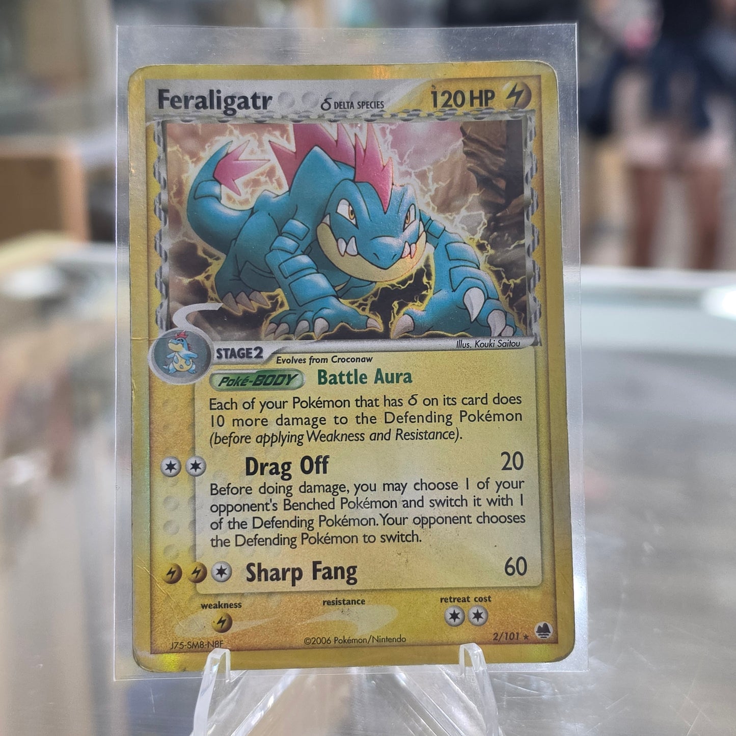 Feraligatr (Delta Species) - Dragon Frontiers (MP)