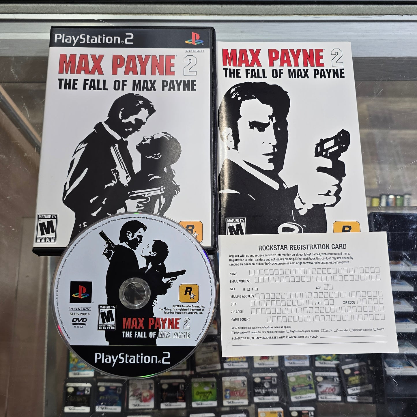 Max Payne 2 Fall of Max Payne Playstation 2