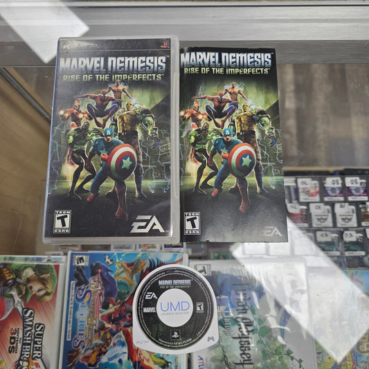 Marvel Nemesis Rise of the Imperfects PSP