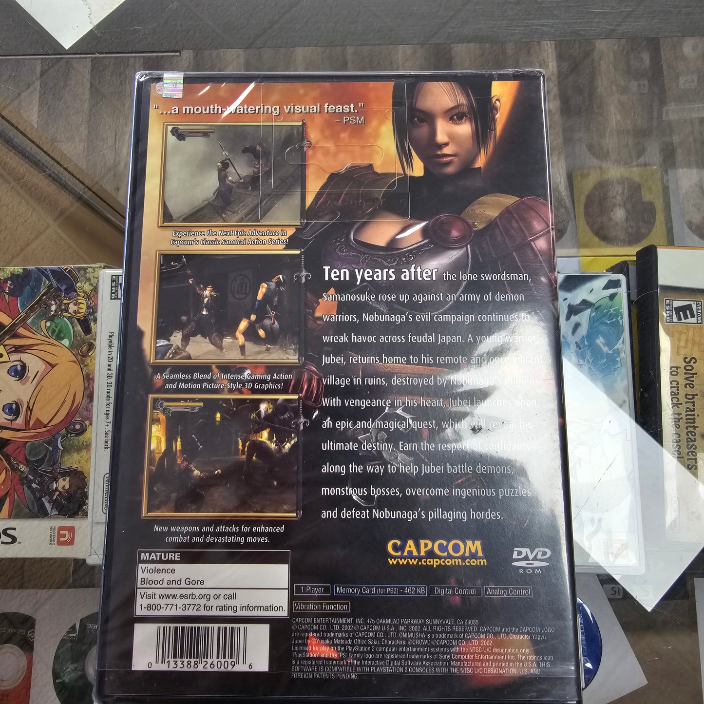 Onimusha 2 Sealed NEW PlayStation 2