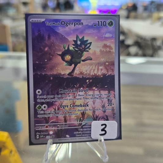 Teal Mask Ogerpon - 123 - SV: Scarlet & Violet Promo Cards (NM)