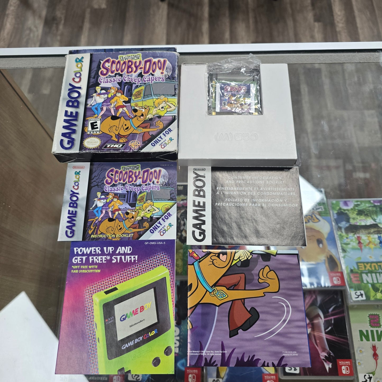 Scooby Doo Classic Creep Capers Nintendo GameBoy Color