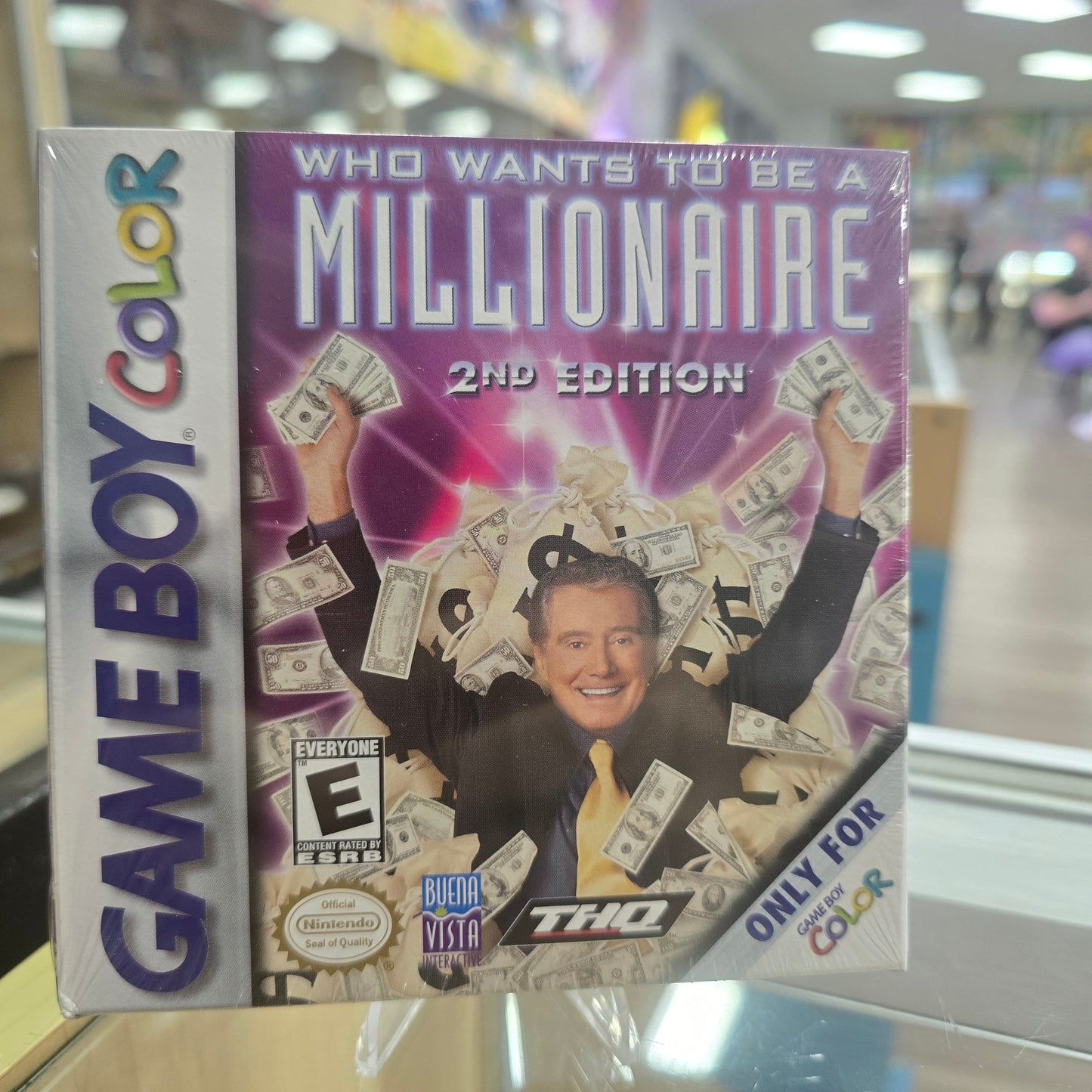 Who Wants To Be A Millionaire 2nd Edition Nintendo Gameboy Color (Sealed)