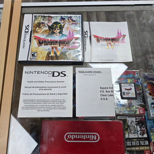 Dragon Quest IV Chapters of the Chosen CIB with Registration Card Nintendo DS