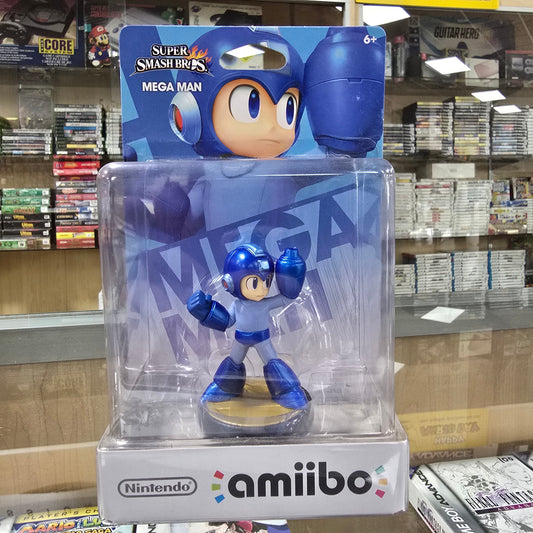 Super Smash Bros Mega Man Amiibo NEW