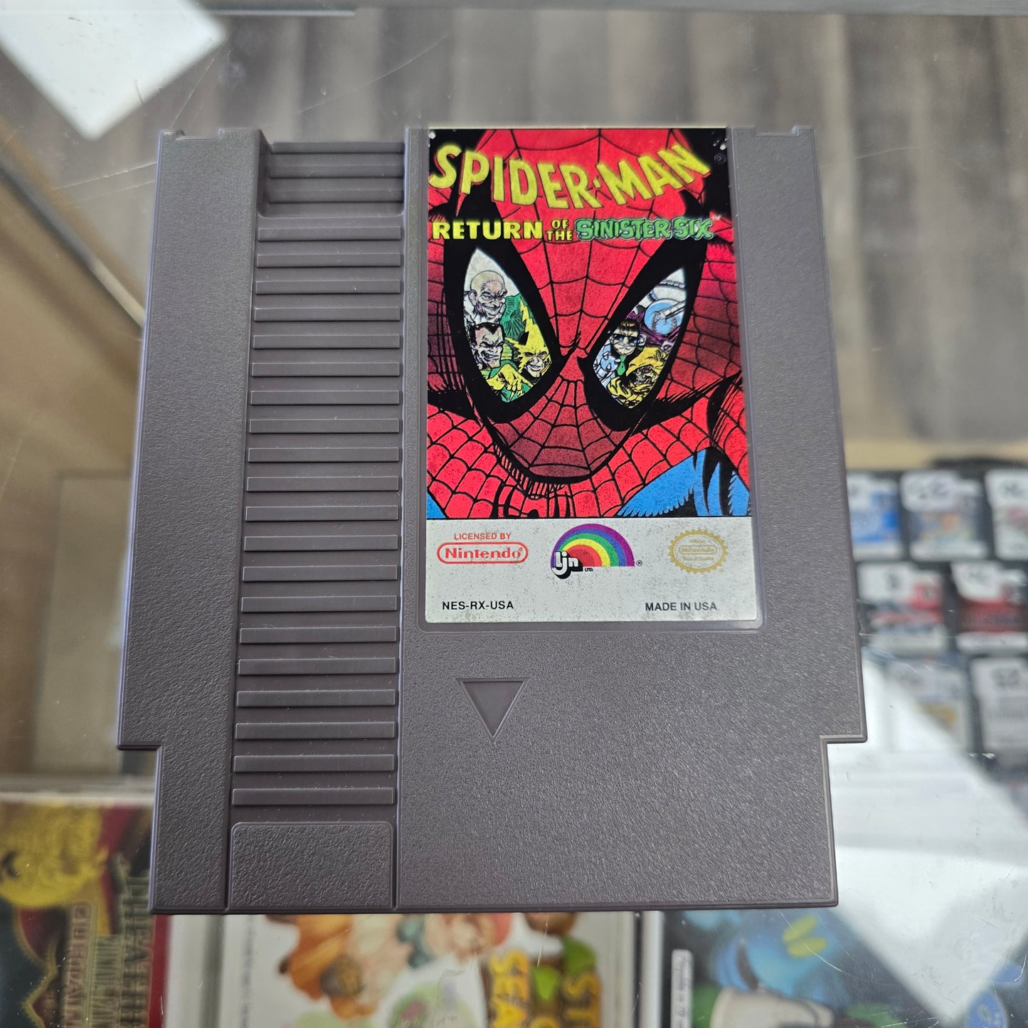 Spider Man Return of the Sinister 6 NES