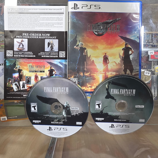 Final Fantasy VII Rebirth Playstation 5