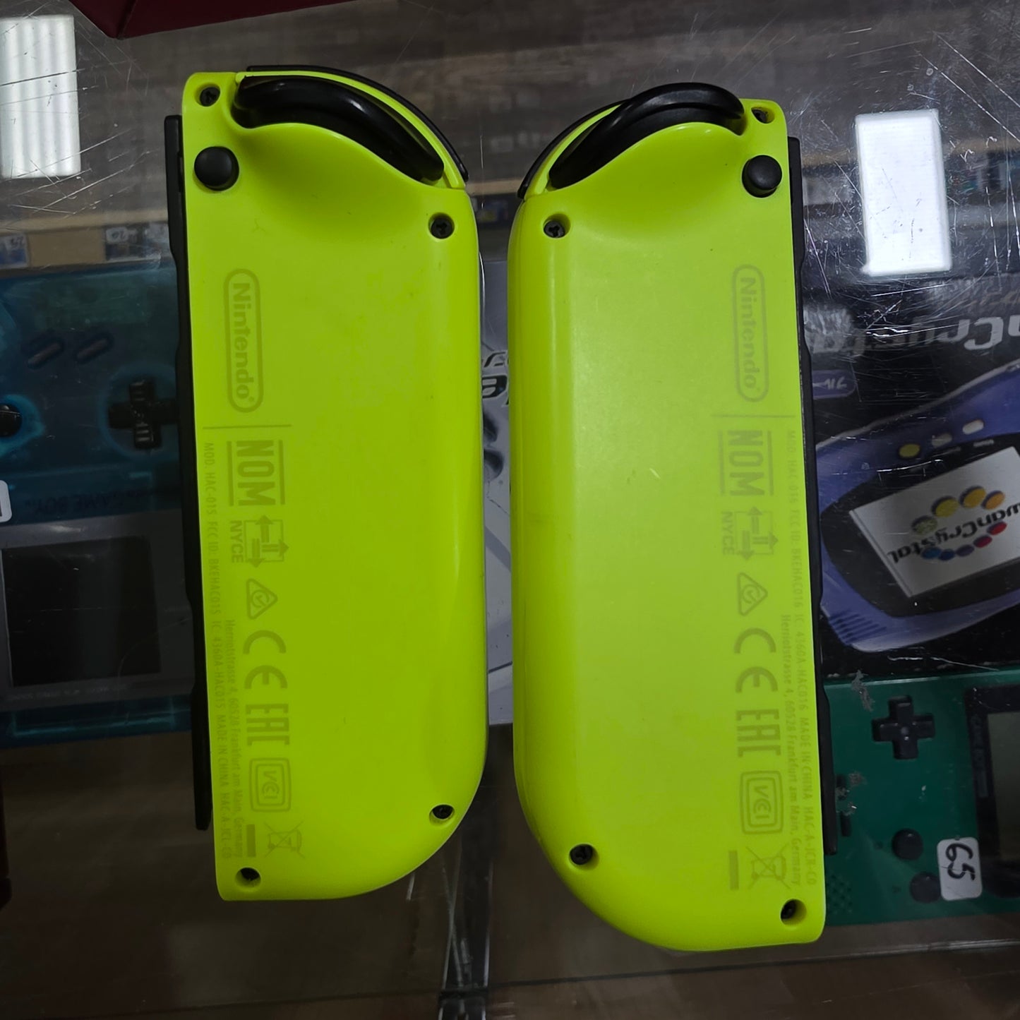 Joy Con Neon Yellow Nintendo Switch Controller