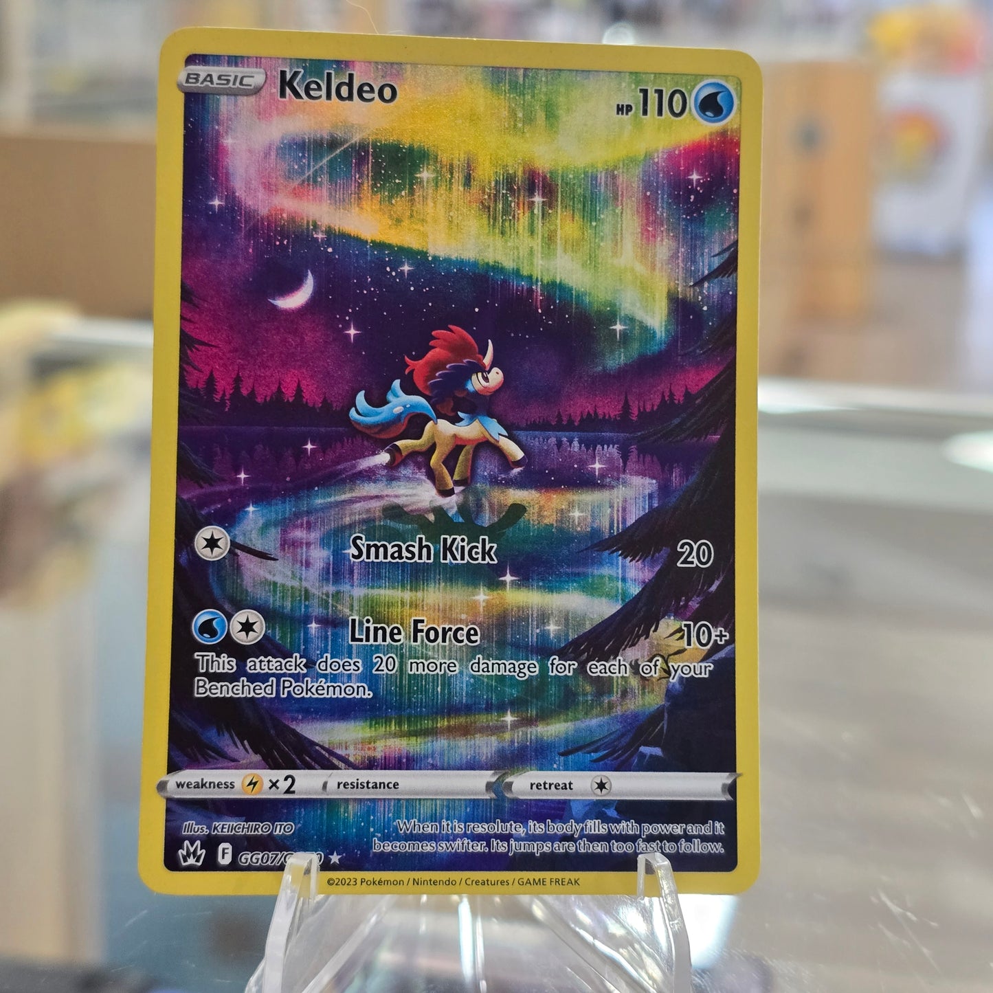 Keldeo - Crown Zenith: Galarian Gallery (CRZ) (NM)