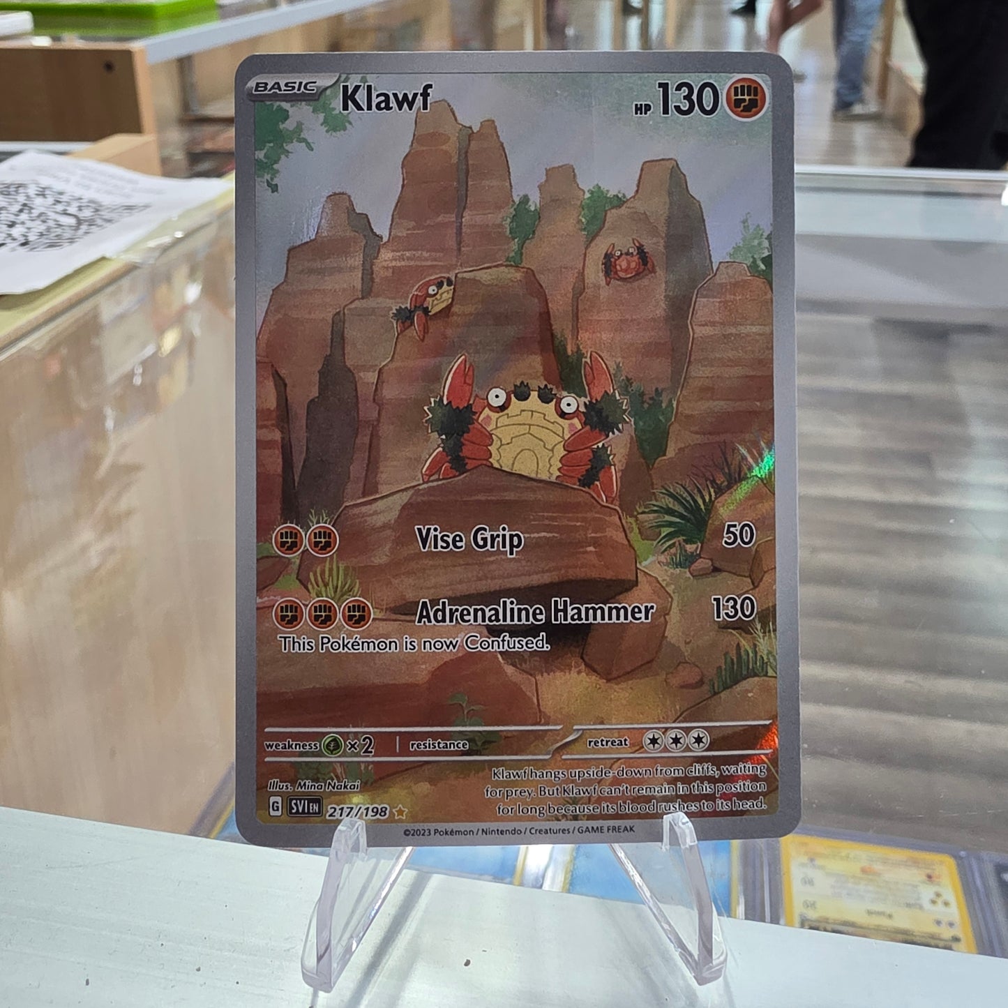 (NM) Klawf - 217/198 - SV01: Scarlet & Violet Base Set