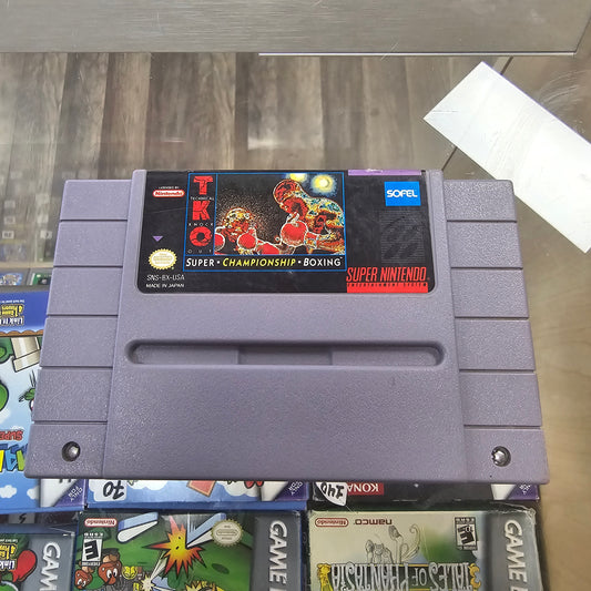 TKO Super Championship Boxing Super Nintendo