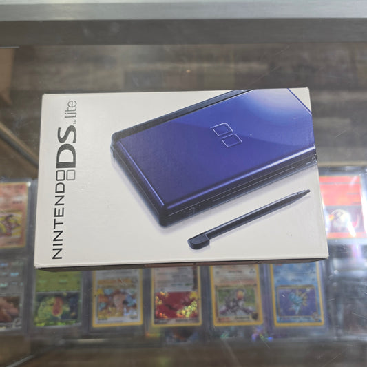 Cobalt & Black Nintendo DS Lite Nintendo DS (OPEN BOX) (NEVER USED)