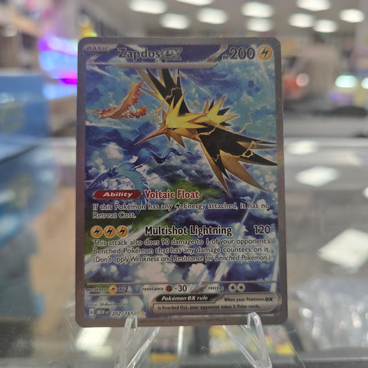 Zapdos ex - 202/165 - SV: Scarlet & Violet 151 (NM)