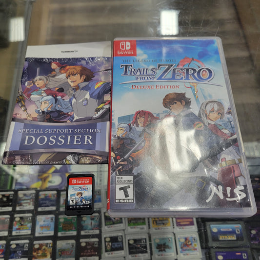 The Legend Of Heroes Trails From Heroes Deluxe Edition Nintendo Switch