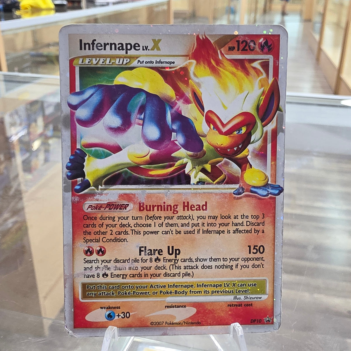 (HP) Infernape LV.X - DP10 - Diamond and Pearl Promos