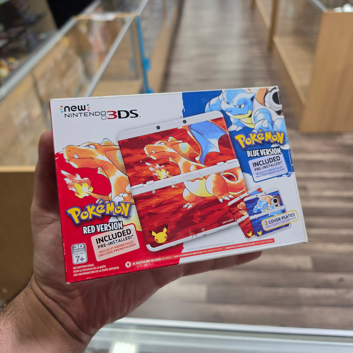 New Nintendo 3DS Pokemon 20th Anniversary Edition Nintendo 3DS (DUAL IPS) (CLEAN)