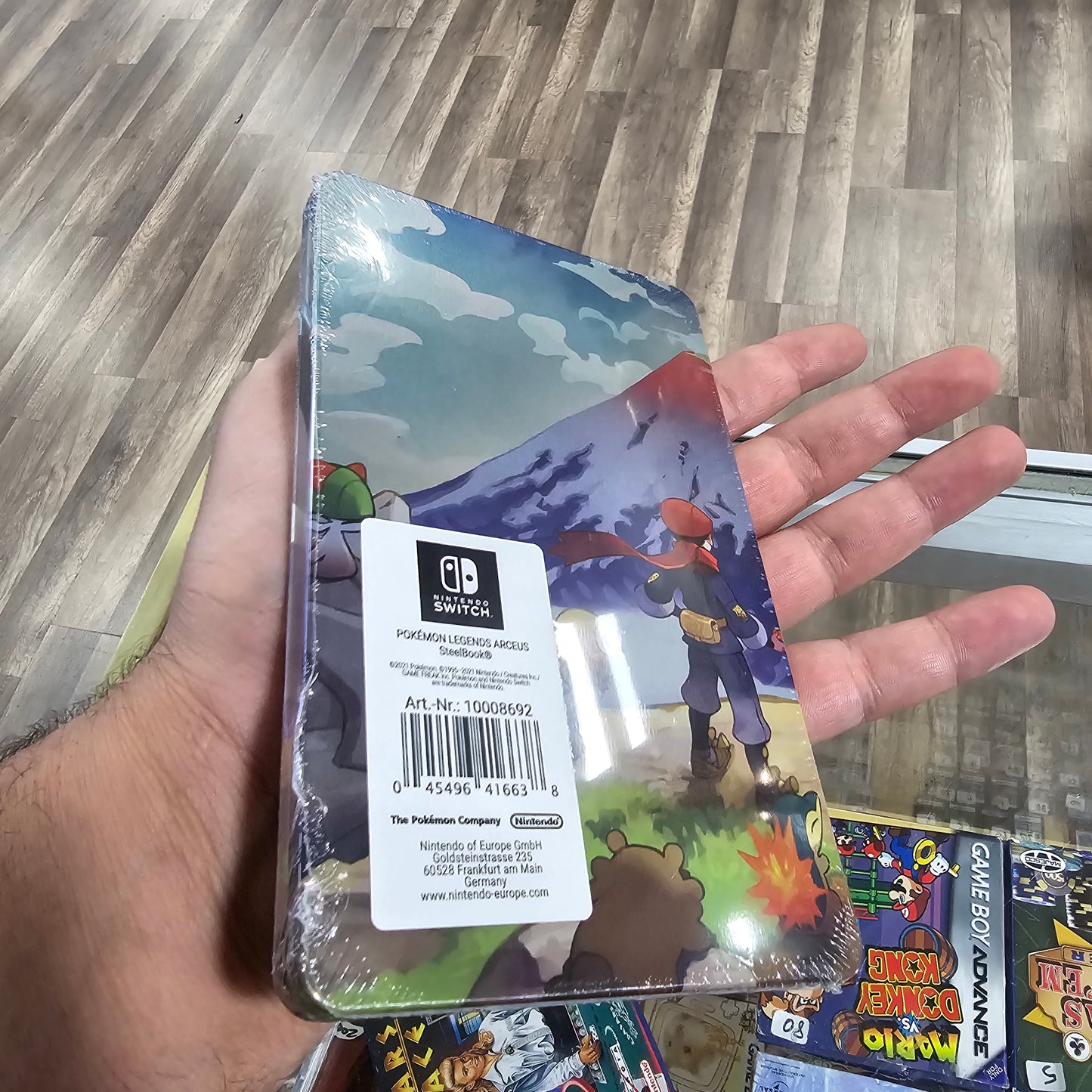 Pokémon Legends: Arceus + Sealed SteelBook Case Nintendo Switch