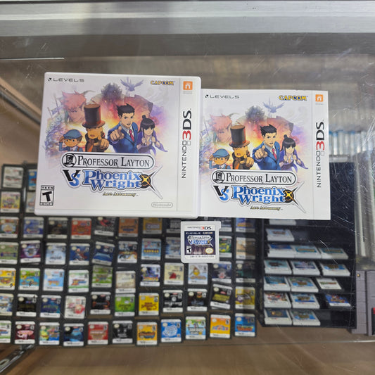 Professor Layton Vs. Phoenix Wright: Ace Attorney Nintendo 3DS