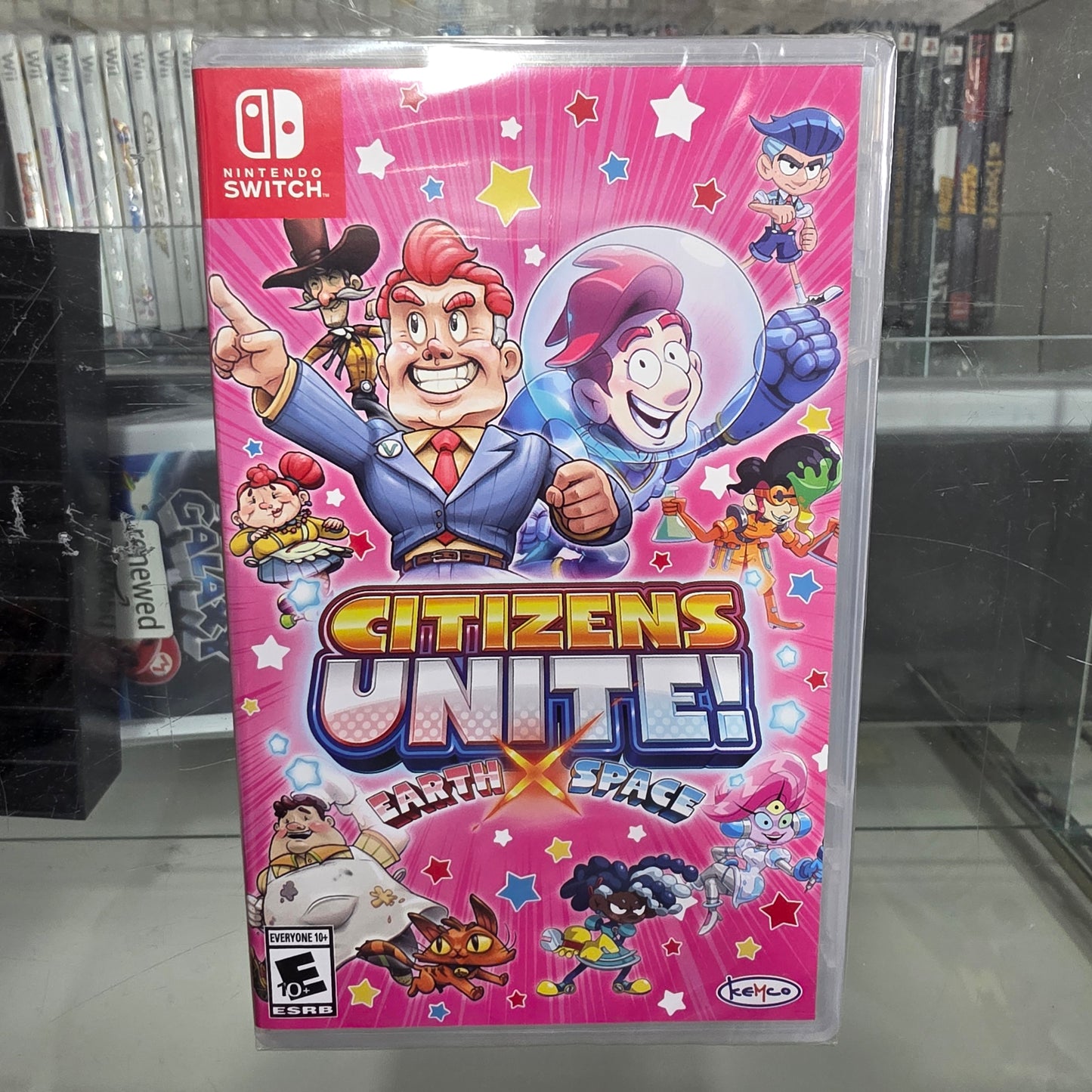 New Sealed Citizens Unite! Earth X Space Nintendo Switch