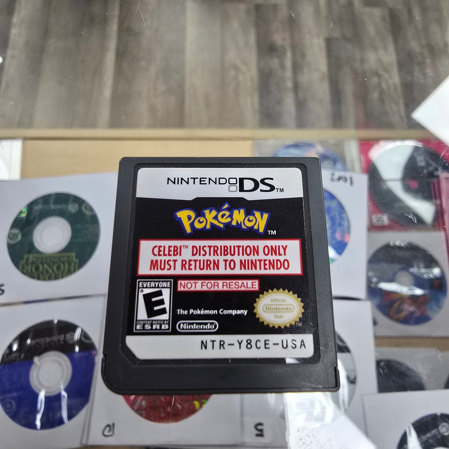 Nintendo Pokemon Event Distribution Cart Celebi DS NTR-Y8CE-USA