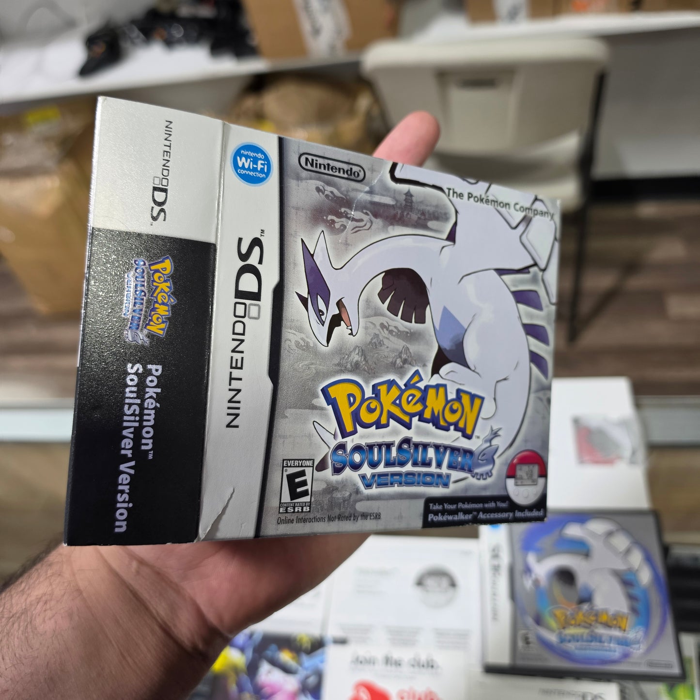 Pokemon SoulSilver Version [Pokewalker] [Big Box] Nintendo DS