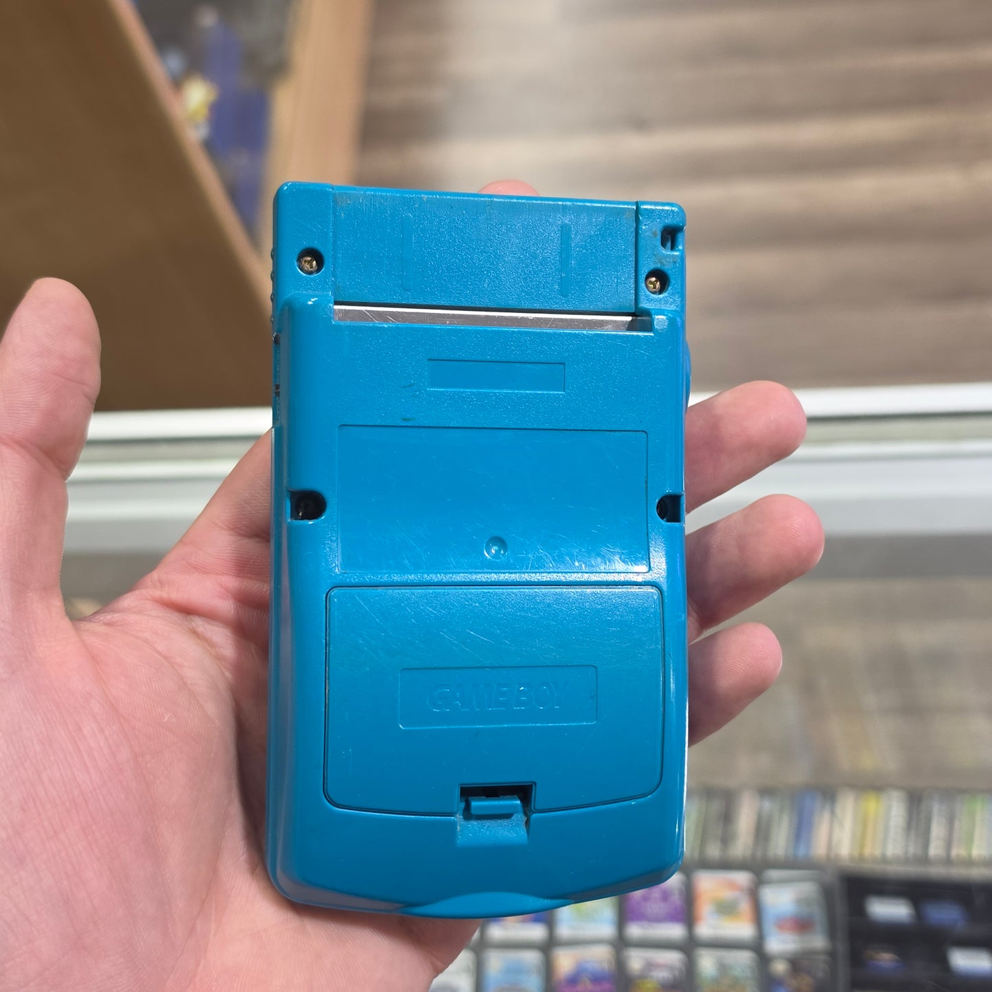 Blue Nintendo Gameboy Color Handheld System