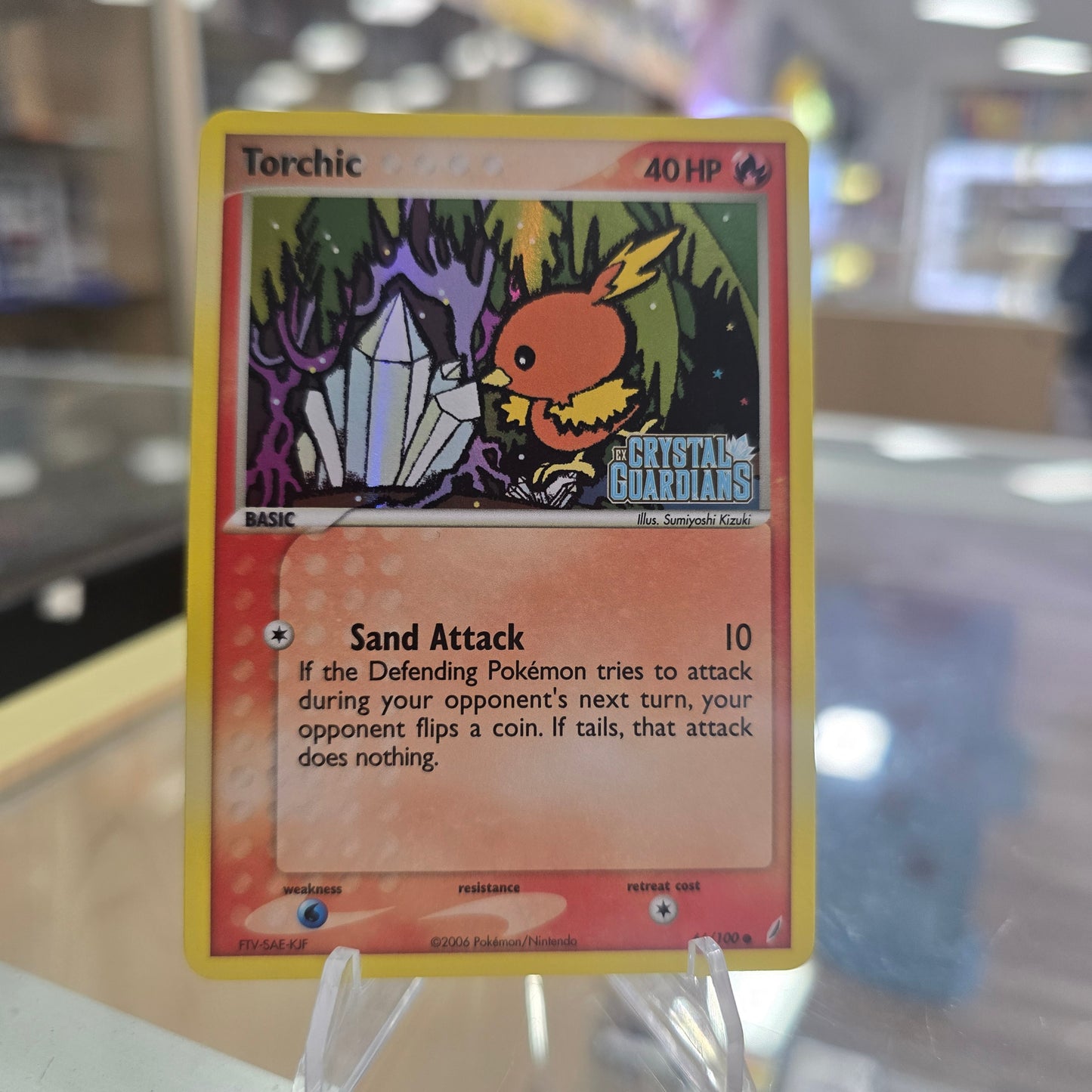 Torchic - 066/100 - Crystal Guardians NM