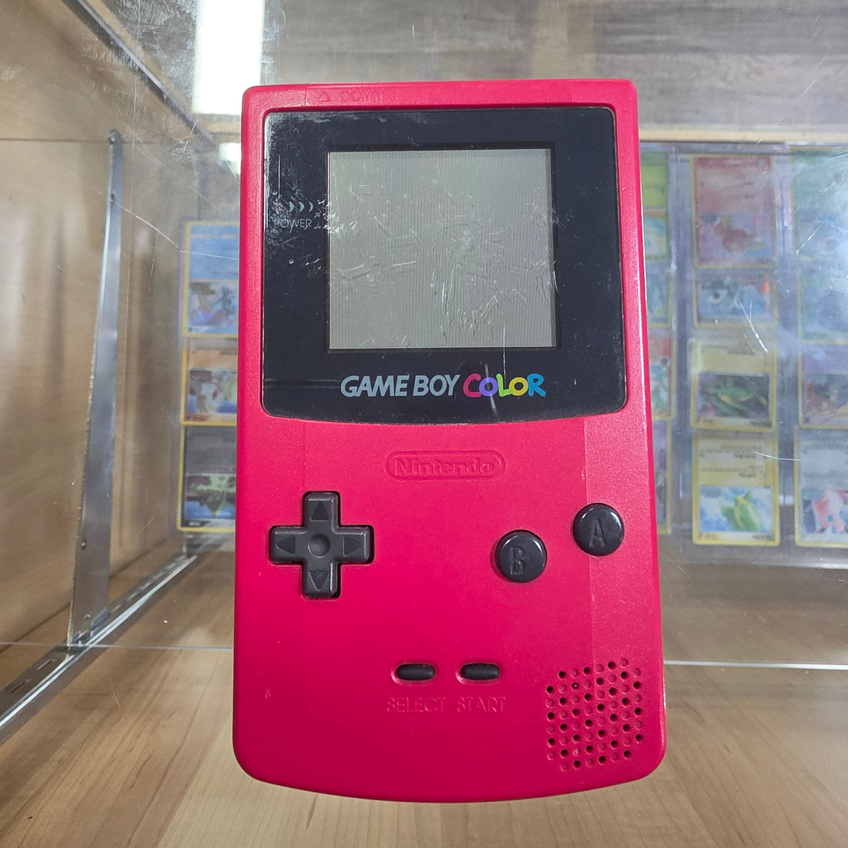 Red Nintendo GameBoy Color Handheld System