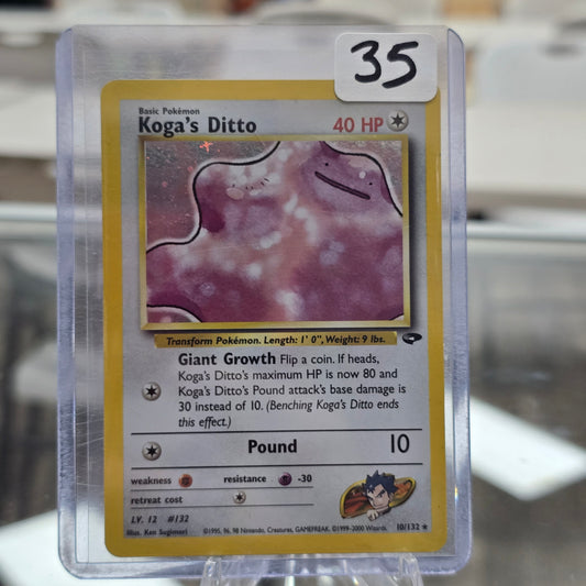 Koga's Ditto - Gym Challenge (LP)