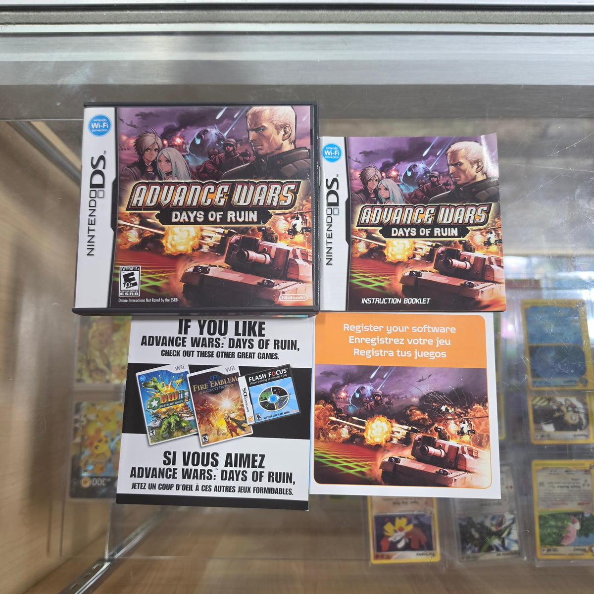 Advance Wars Days of Ruin Nintendo DS (Case and Manual Only)