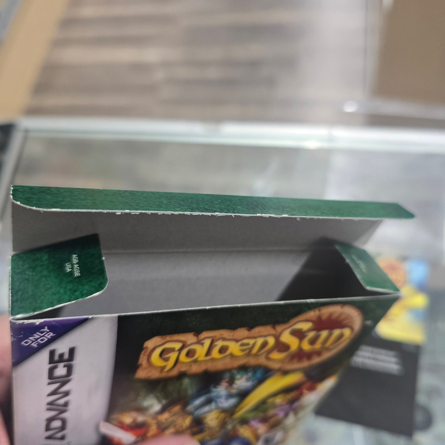 Golden Sun CIB Nintendo GameBoy Advance with Box Protector