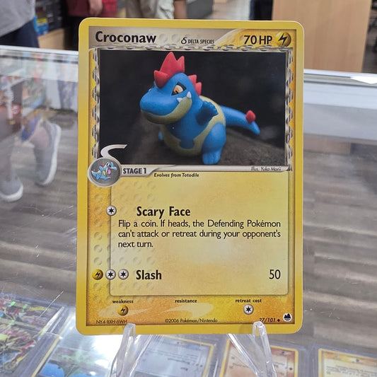 (LP) Croconaw (Delta Species) - EX Dragon Frontiers