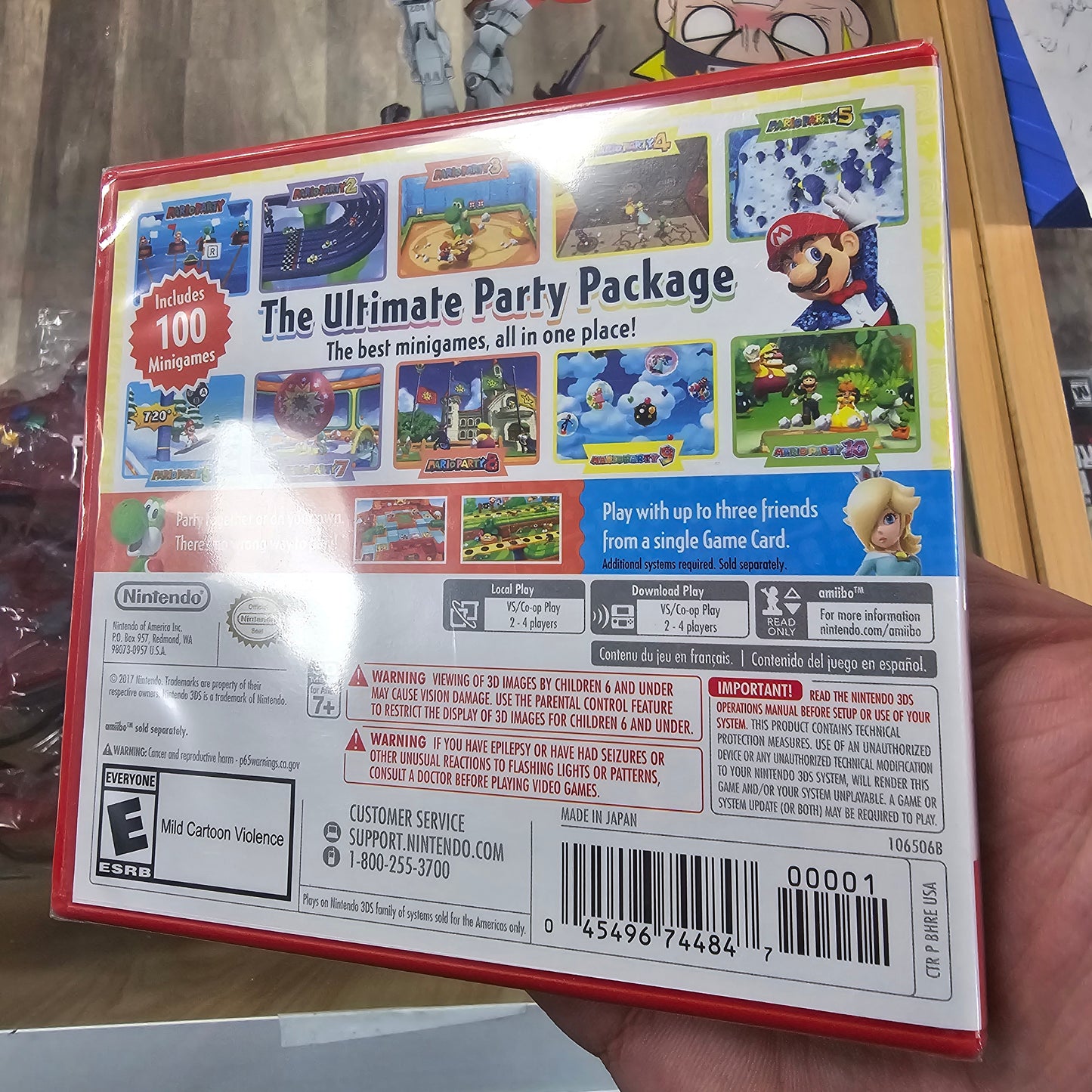 Mario Party: The Top 100 NEW SEALED (USA) Nintendo 3DS