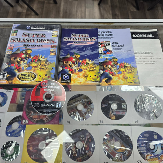 Super Smash Bros Meele CIB Nintendo Gamecube