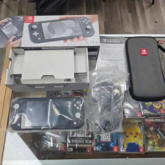 Nintendo Switch Lite [Gray] CIB Nintendo Switch