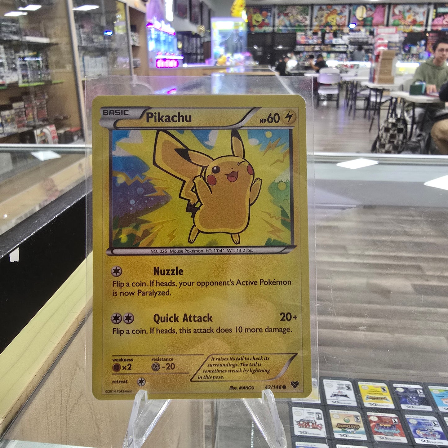 Pikachu - XY Base Set (LP)