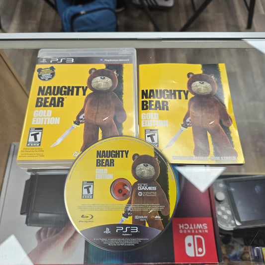 Naughty Bear: Gold Edition Playstation 3