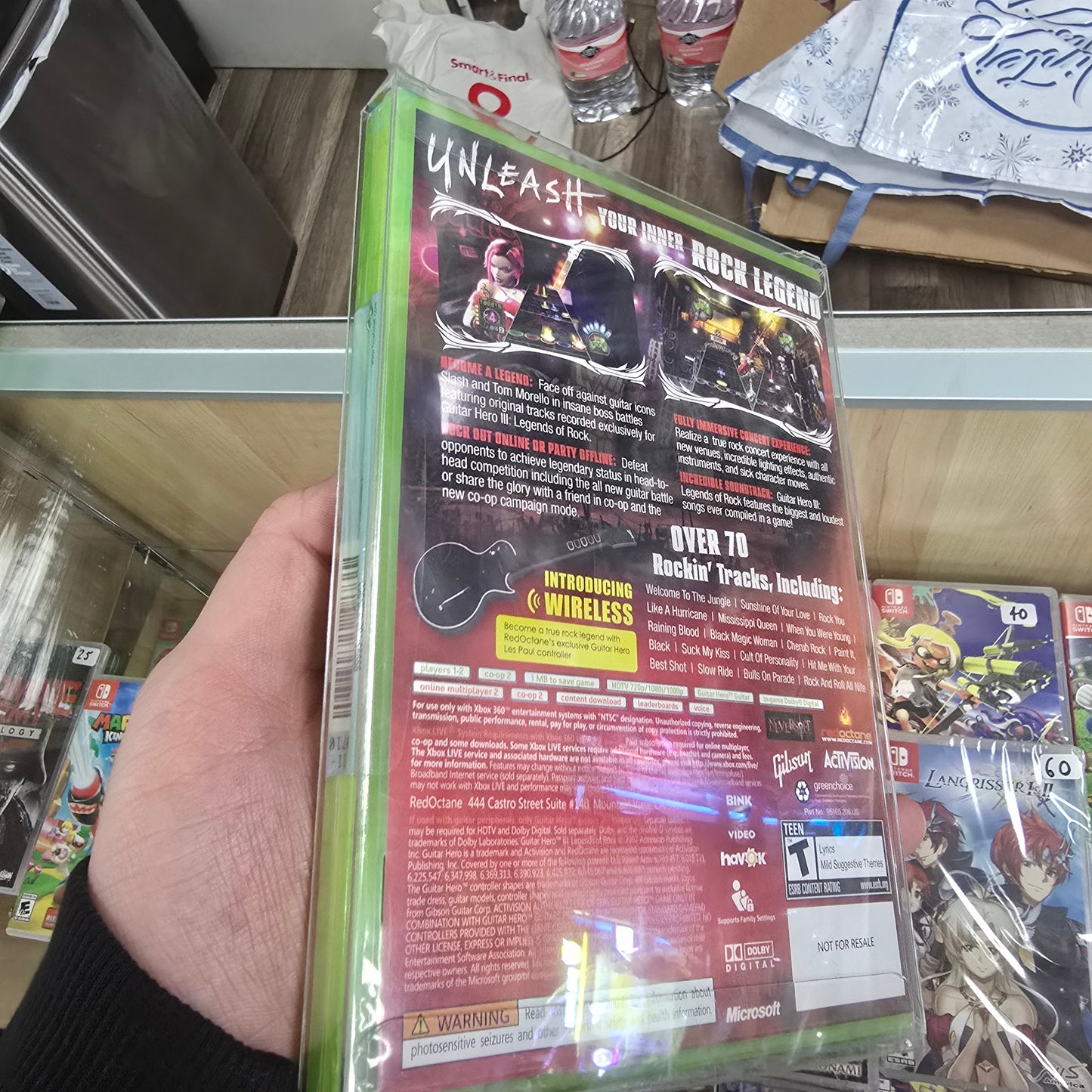 Guitar Hero 3 Legends of Rock (NEW) Xbox 360