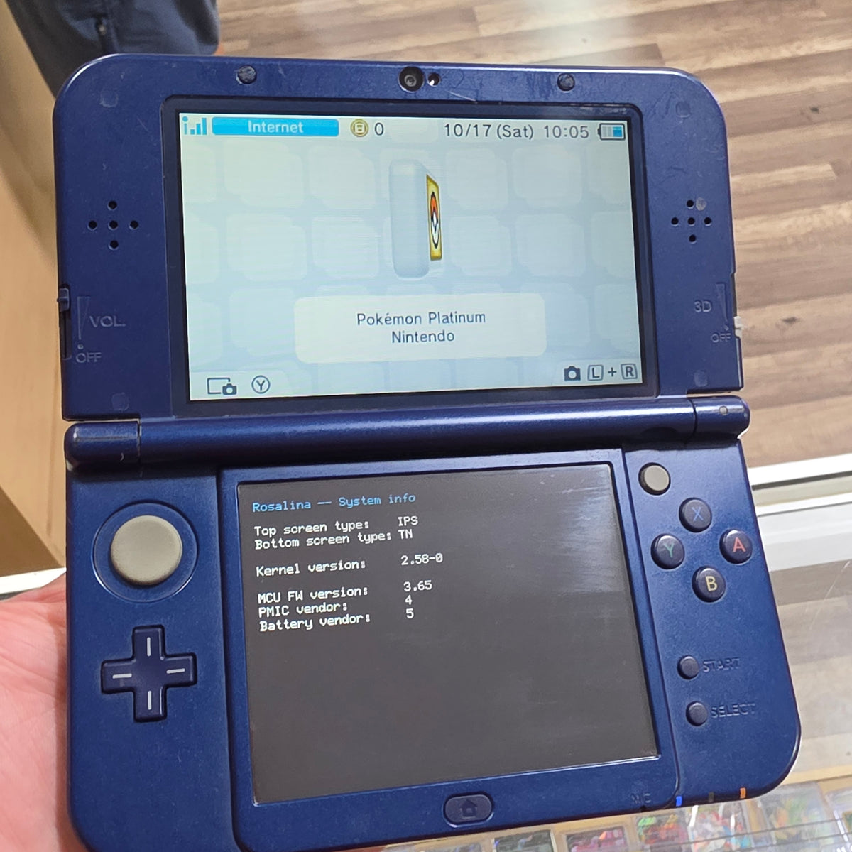 (220) New Nintendo 3DS XL Handheld System (Blue) w/ Charger (Region Free)(JAPANESE TO US) (DIGITAL GAMES) (TOP IPS)