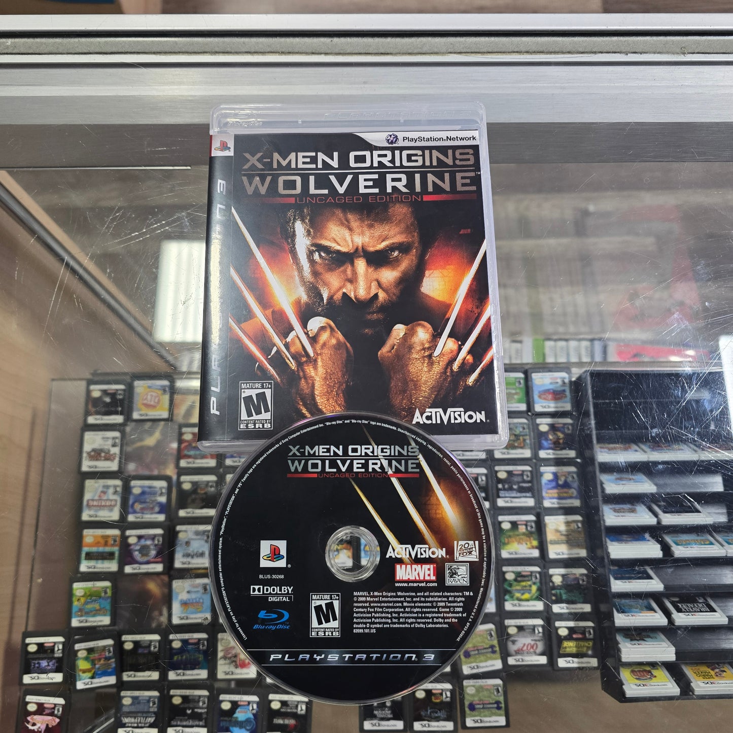 X-Men Origins: Wolverine Playstation 3 (REPRODUCTION COVER ART)