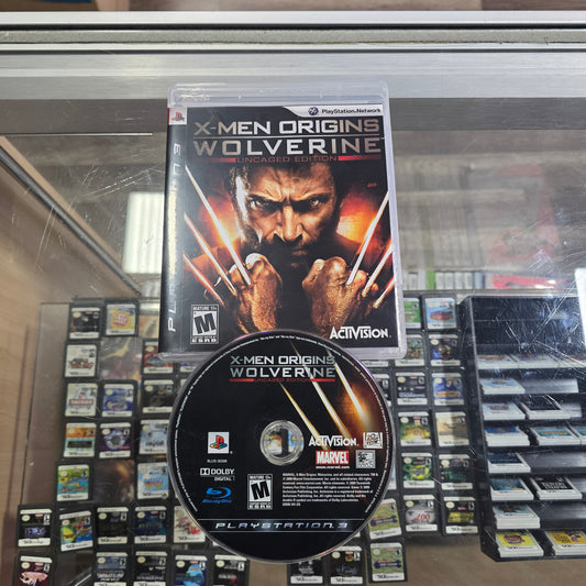 X-Men Origins: Wolverine Playstation 3 (REPRODUCTION COVER ART)