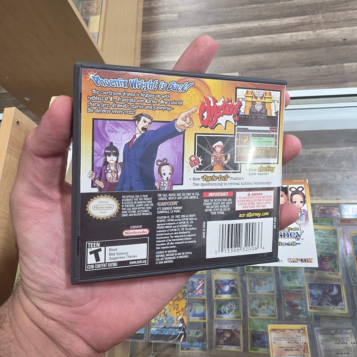 Phoenix Wright: Ace Attorney Justice For All Nintendo DS (Case and Manual Only)