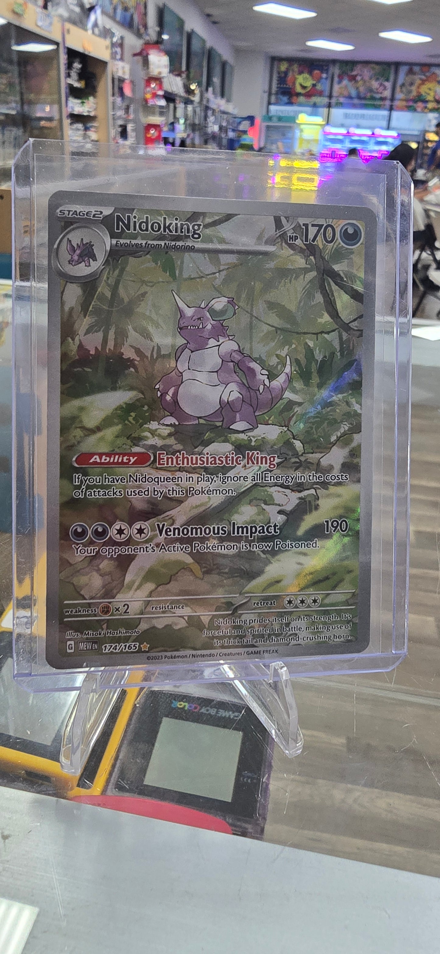 Nidoking - 174/165 - SV: Scarlet & Violet 151 (NM)