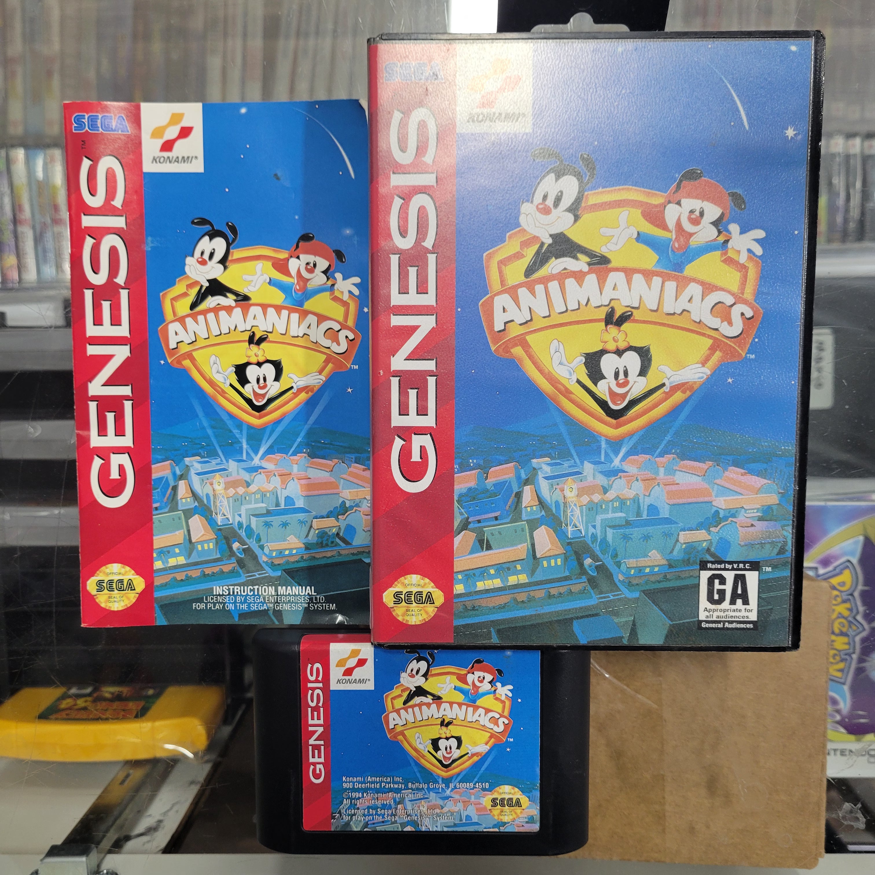 SNES - Animaniacs (Complete in Box / A / With Manual SNES - Animaniacs (Complete in Box / A / With Manual