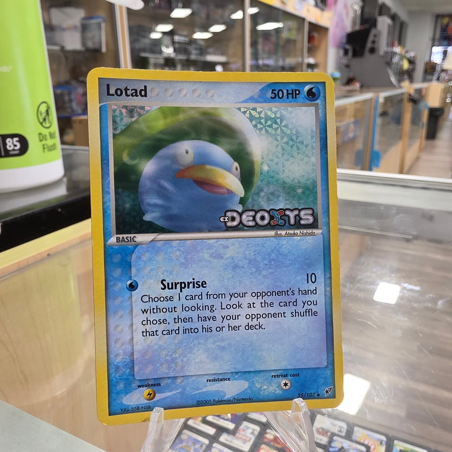 Lotad - 035/107 - Deoxys (LP)