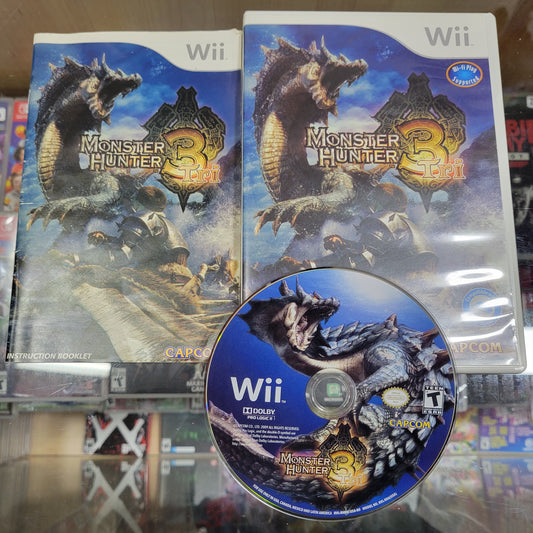 Monster Hunter Tri Nintendo Wii