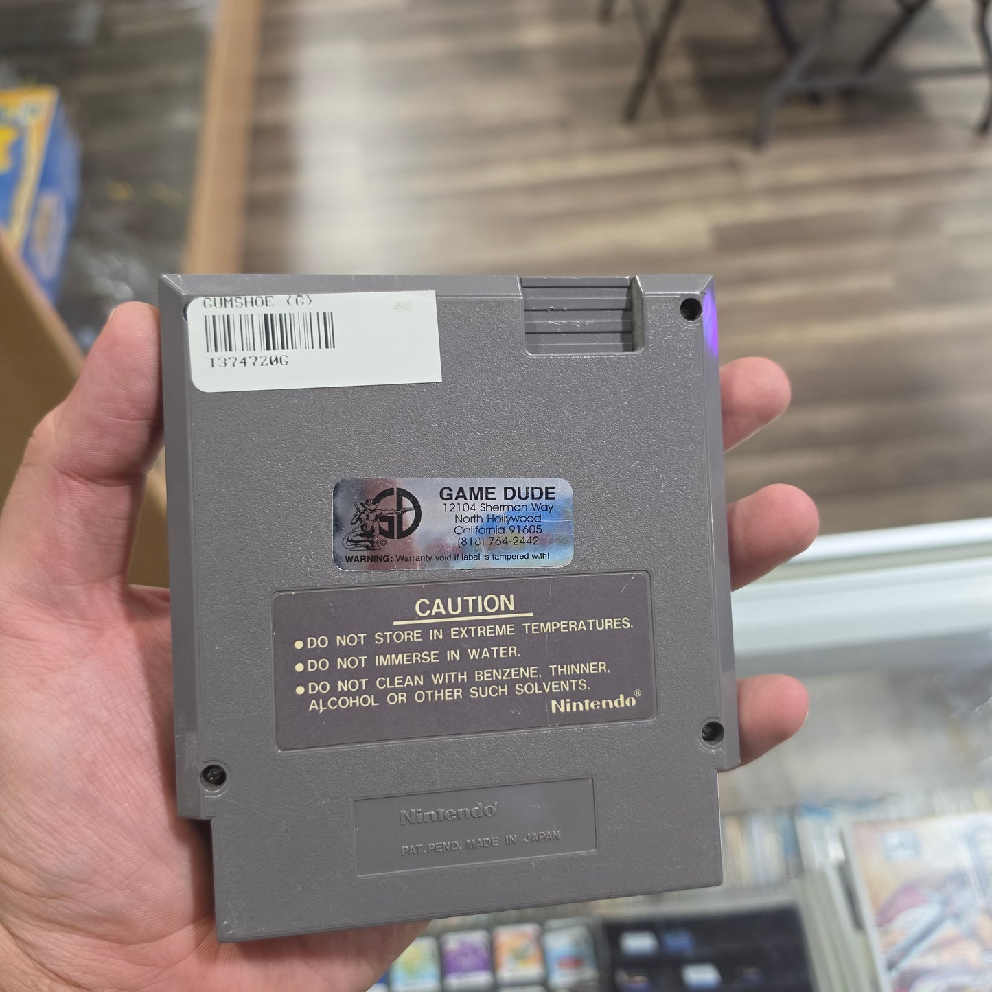 Gumshoe [5 Screw] NES